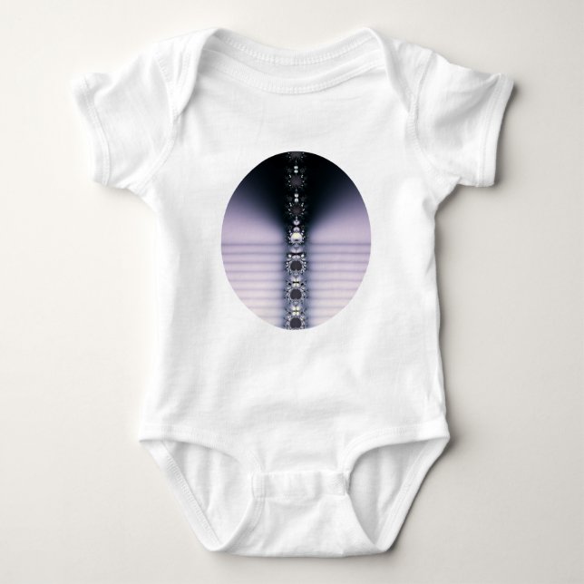 Purple Chain Baby Bodysuit (Front)