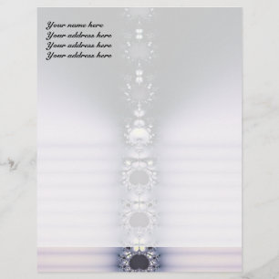Purple Chain Letterhead