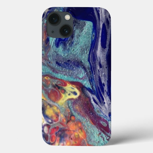 Purple chaos colours Case-Mate iPhone case (Back)