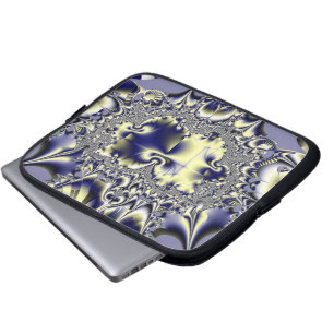 Purple Chaos Laptop Sleeve