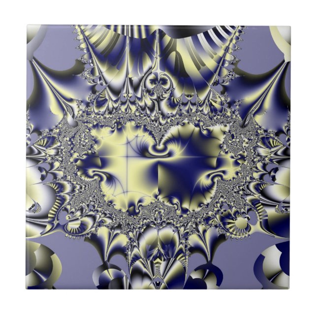 Purple Chaos Tile (Front)