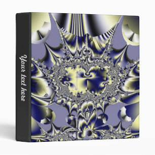 Purple Chaos Vinyl Binder