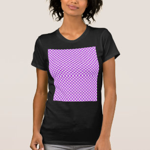 Purple checkers T-Shirt