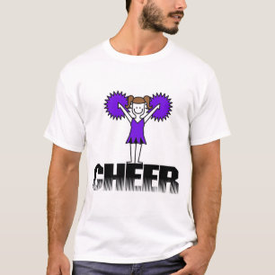 Purple  Cheerleading T-shirts and Gifts