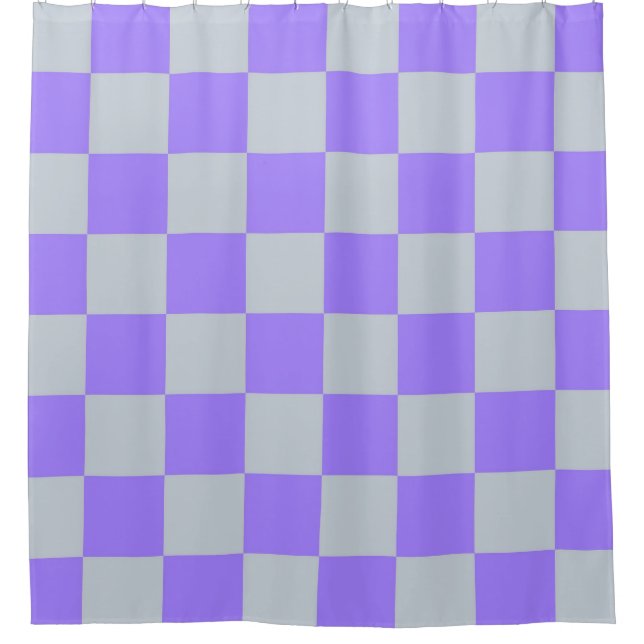 Purple Chequered Gingham Pattern (Front)