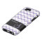 Purple Chevron Monogram iPhone 5/5S, Vibe Case