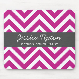 Purple Chevron Mousepad TBM