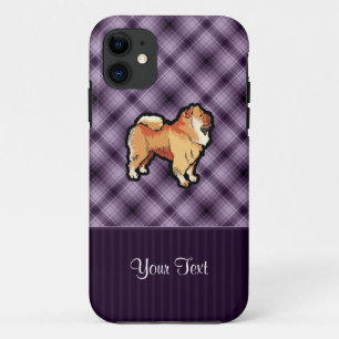 Purple Chow Chow iPhone 11 Case