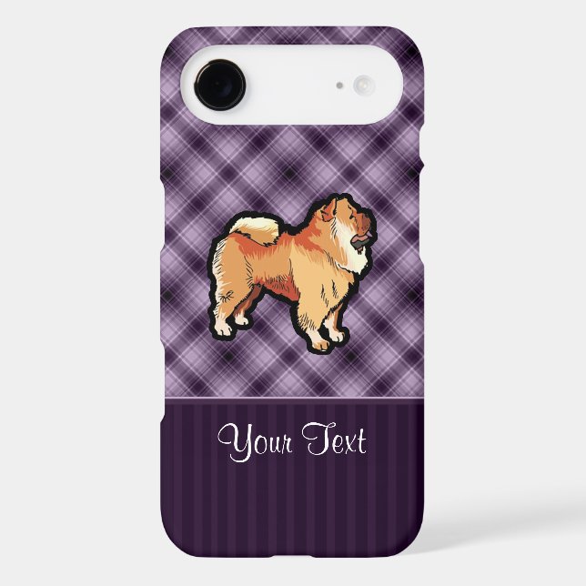Purple Chow Chow Case-Mate Samsung Galaxy Case (Back)