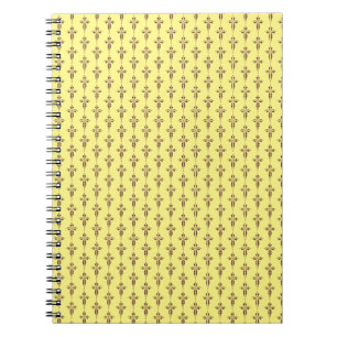 Purple Christian Cross Notebook