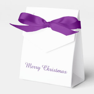 Purple Christmas Treat Box