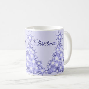 Purple Christmas Tree  Coffee Mug