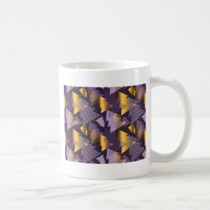 purple christmas trees coffee mug