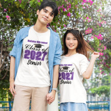 Purple Class of 2027 Senior Custom High School