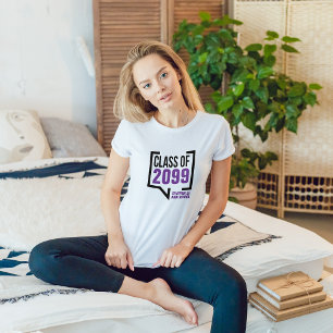 Purple Class Year Speech Bubble T-Shirt