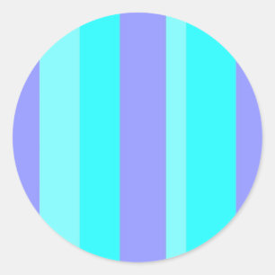 Purple Classic Round Sticker