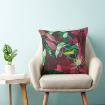 Purple Clematis flower Large Square