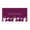 Purple cocktail corporate event drink ticket