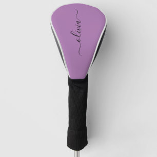 Purple Colour Personalized stylish Golf Head Cover