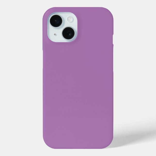 Purple coloured iPhone / iPad case (Back)