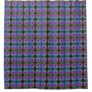 Purple Colourful Groovy Abstract Retro Liquid Swir