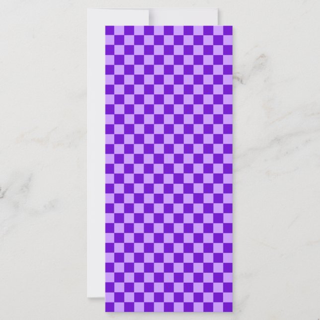 Purple Combination Chequerboard by Shirley Taylor (Front)