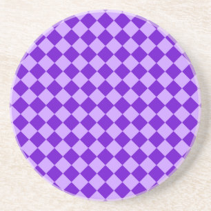 Purple Combination Diamond Pattern by STaylor Coaster