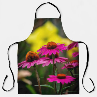 Purple Coneflower Apron