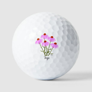 Purple Coneflowers Wilson Golf Balls