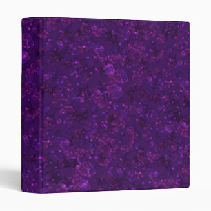Purple confetti binder