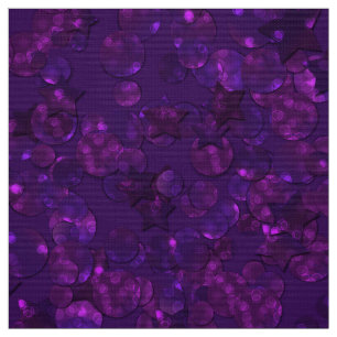 Purple confetti fabric