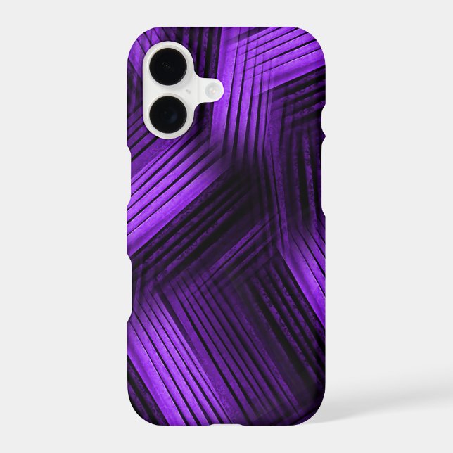 Purple Contemporary Abstract (Back)