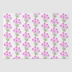 Purple Cornflowers Tissue Paper