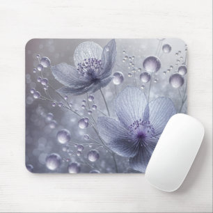 Purple Cosmos In Water Mouse Pad