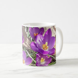 Purple Crocus Mug