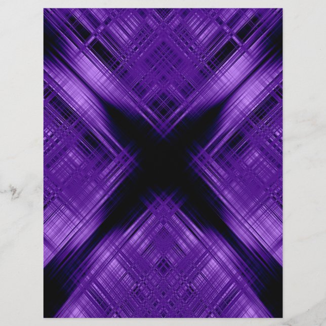 Purple cross and grid (Front)