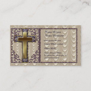 Purple Cross Introduction Card