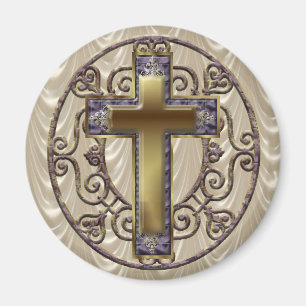 Purple Cross Magnets