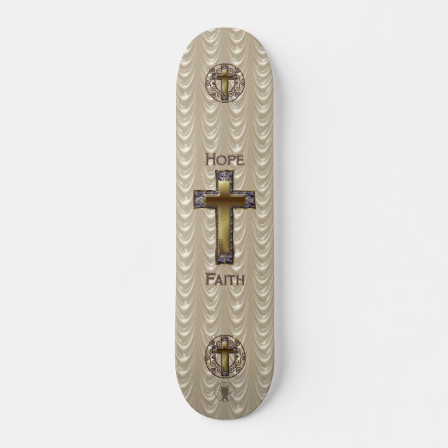Purple Cross Skateboards (Front)