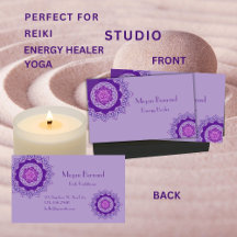 Purple Crown Chakra Energy Healer Reiki