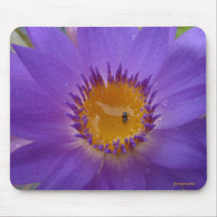 purple crown mouse pad