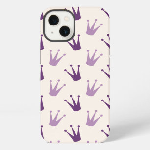 Purple Crowns iPad Case