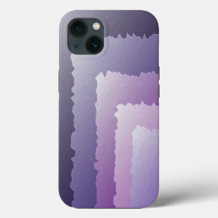 Purple crystals iPhone 13 case