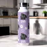 Purple Custom Love Paw Print Dog Lover Pet Photo Water Bottle<br><div class="desc">The "Custom Love Paw Print Dog Lover Pet Photo Insulated Tumbler" is the perfect companion for dog enthusiasts on the go. Featuring a personalized photo of your beloved pet, this tumbler showcases your unique bond while keeping your drinks hot or cold for hours. Crafted from high-quality stainless steel, it ensures...</div>
