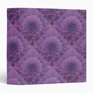 Purple Dahlia Binder