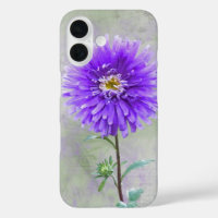 Purple Dahlia Watercolor