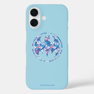 Purple Daisy Bat Signal iPhone 16 Case