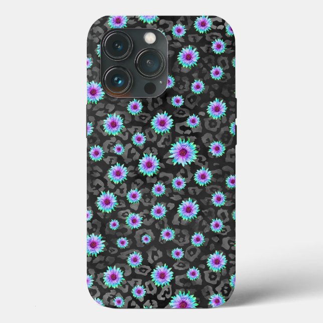 Purple Daisy Case-Mate iPhone Case (Back)