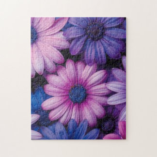 Purple Daisy Delft Puzzle : Un Fanta Floral