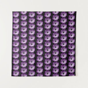 Purple Daisy Flower Tapestry